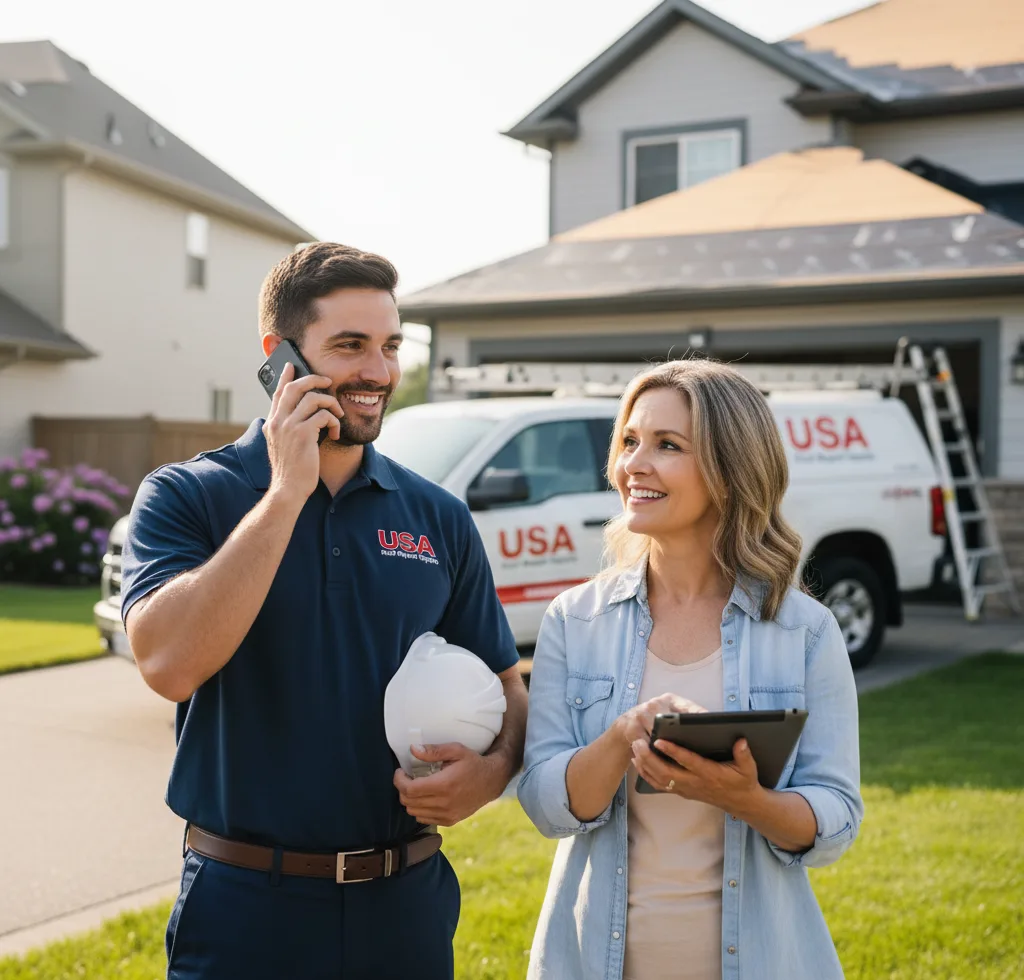 USA Roof Repair Experts customer support in Kennewick
